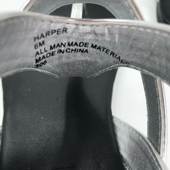 ShoeMint T-Strap Sandals Size 6 Med Ankle Straps - Picture 8 of 8